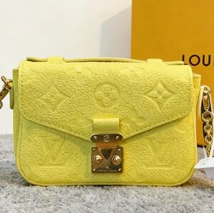 Louis Vuitton Micro Métis Monogram Empreinte Yellow